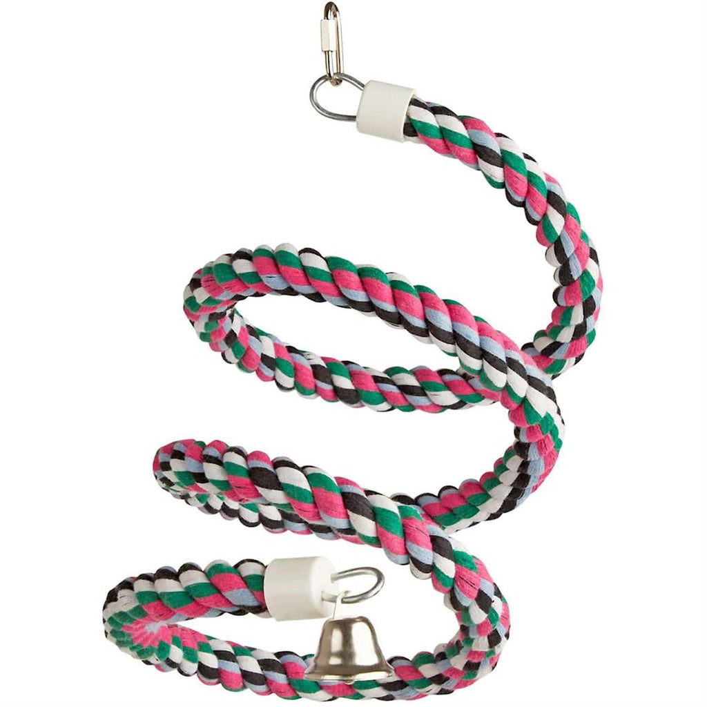 Cotton Rope Bird Toy with Bell K307