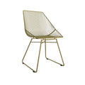 Modern Metal Accent Chair F12718