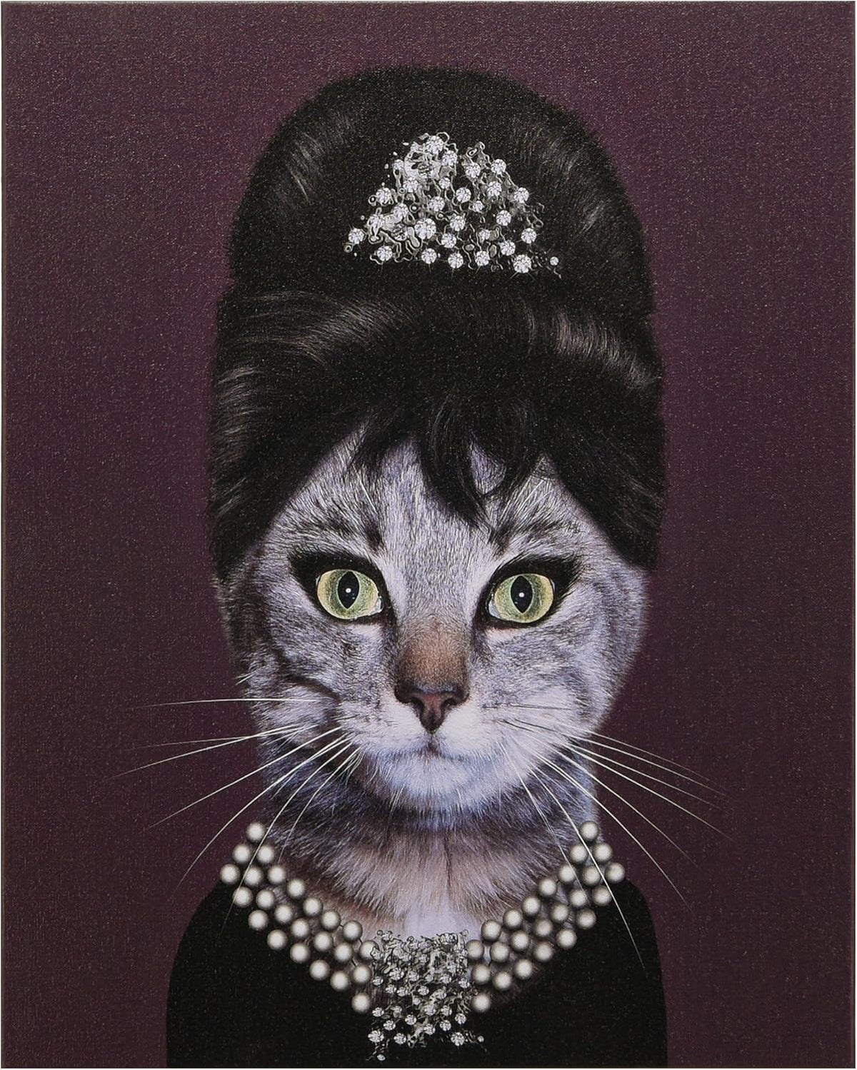 Cat Canvas Wall Art, 20 x 16 x 2 K274299