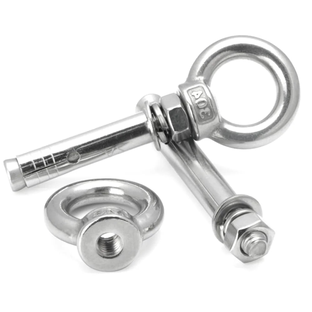 304 Stainless Steel Lifting Eye Bolt M14X150mm R315