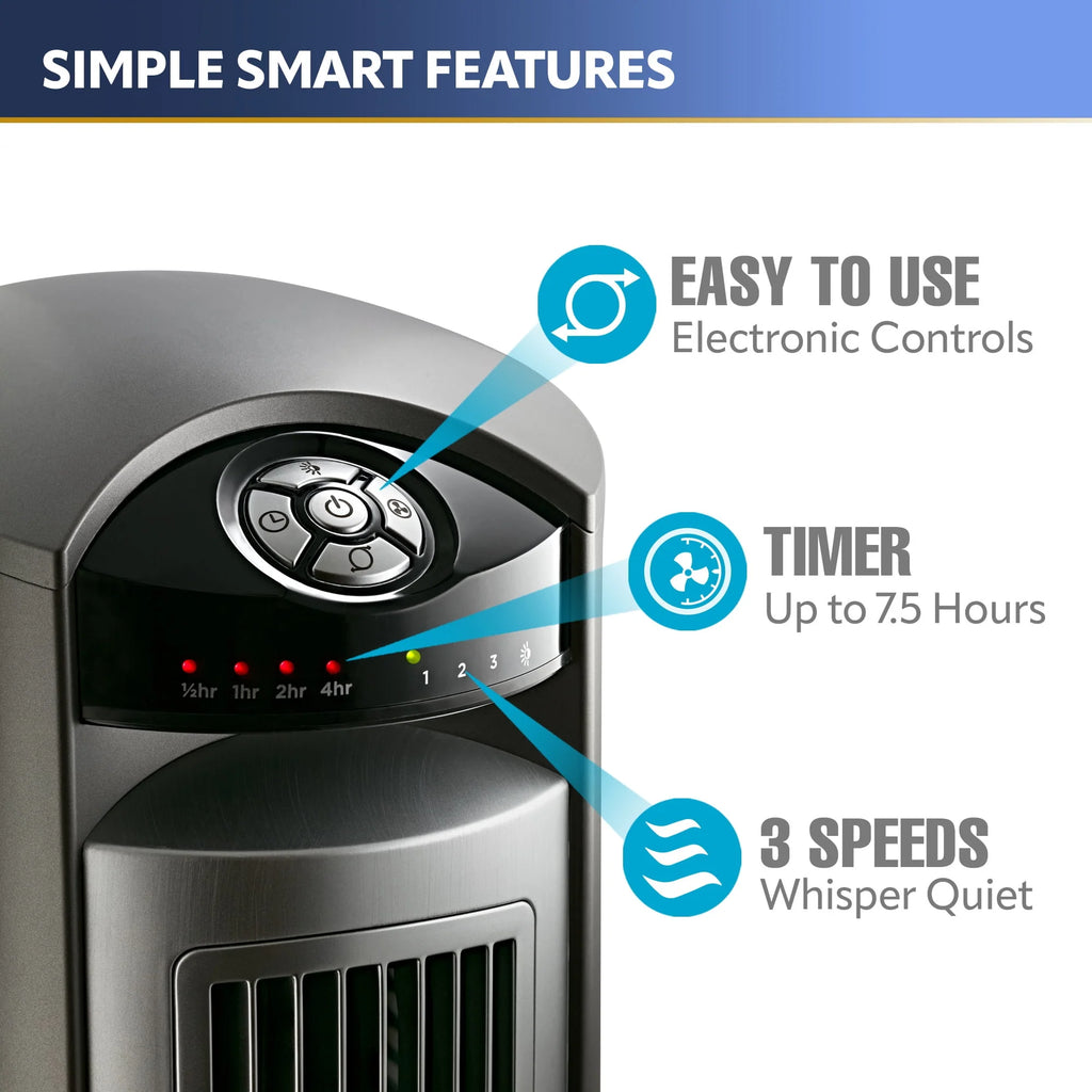 42 Wind Curve Tower Fan with Remote G285362