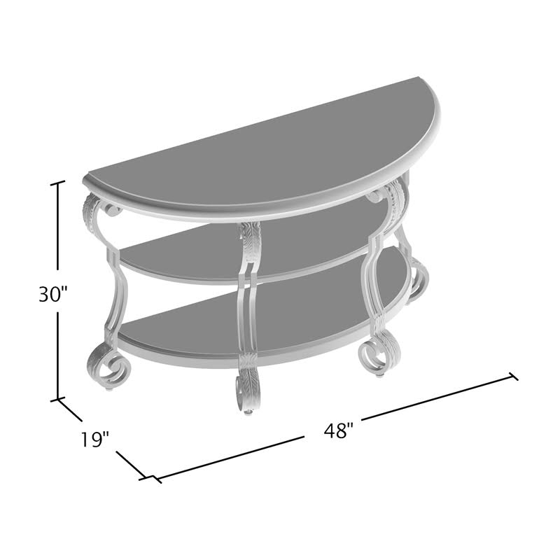 Brown Cherry Console Table Q8102