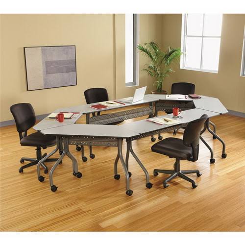 Black X-Base Standing Table E17798