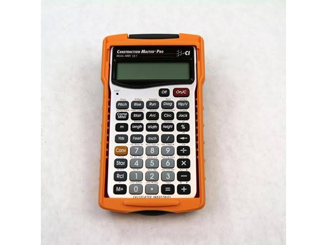 Construction Calculator D87496