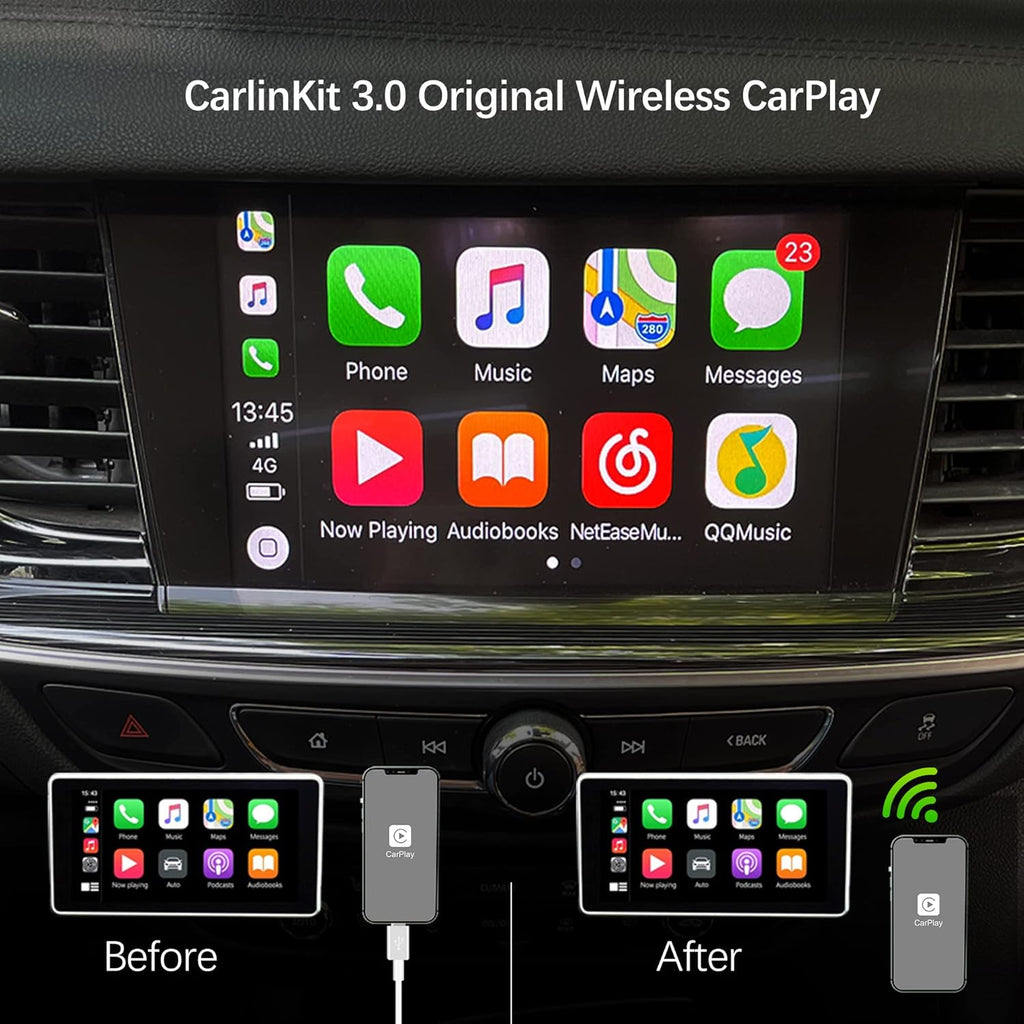 Wireless CarPlay Adapter USB Dongle Black N44916