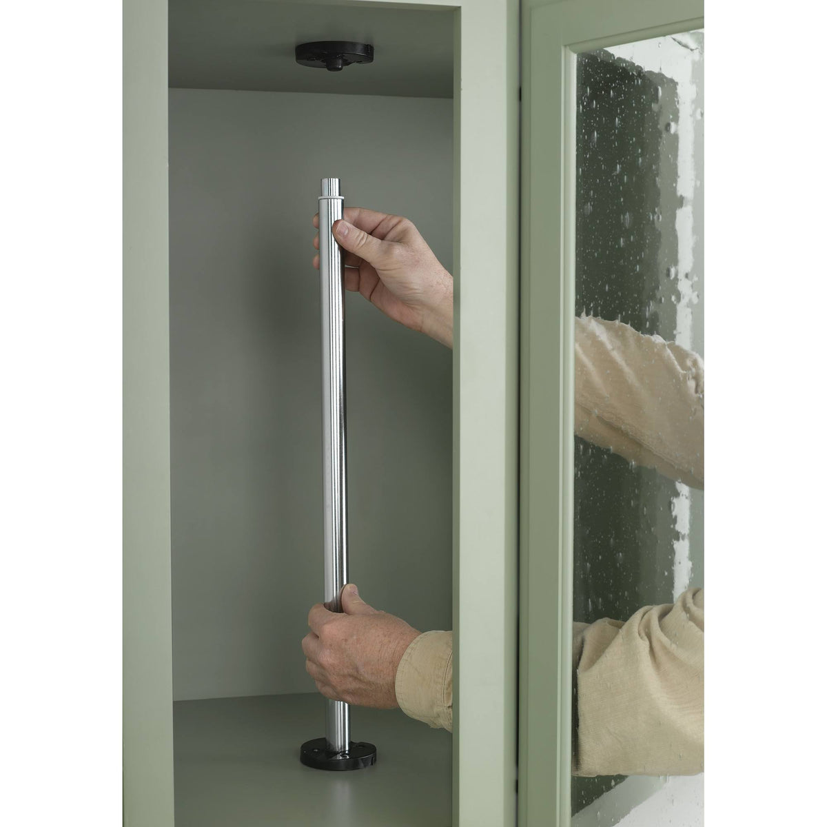 White 2 Shelf Lazy Susan A6991