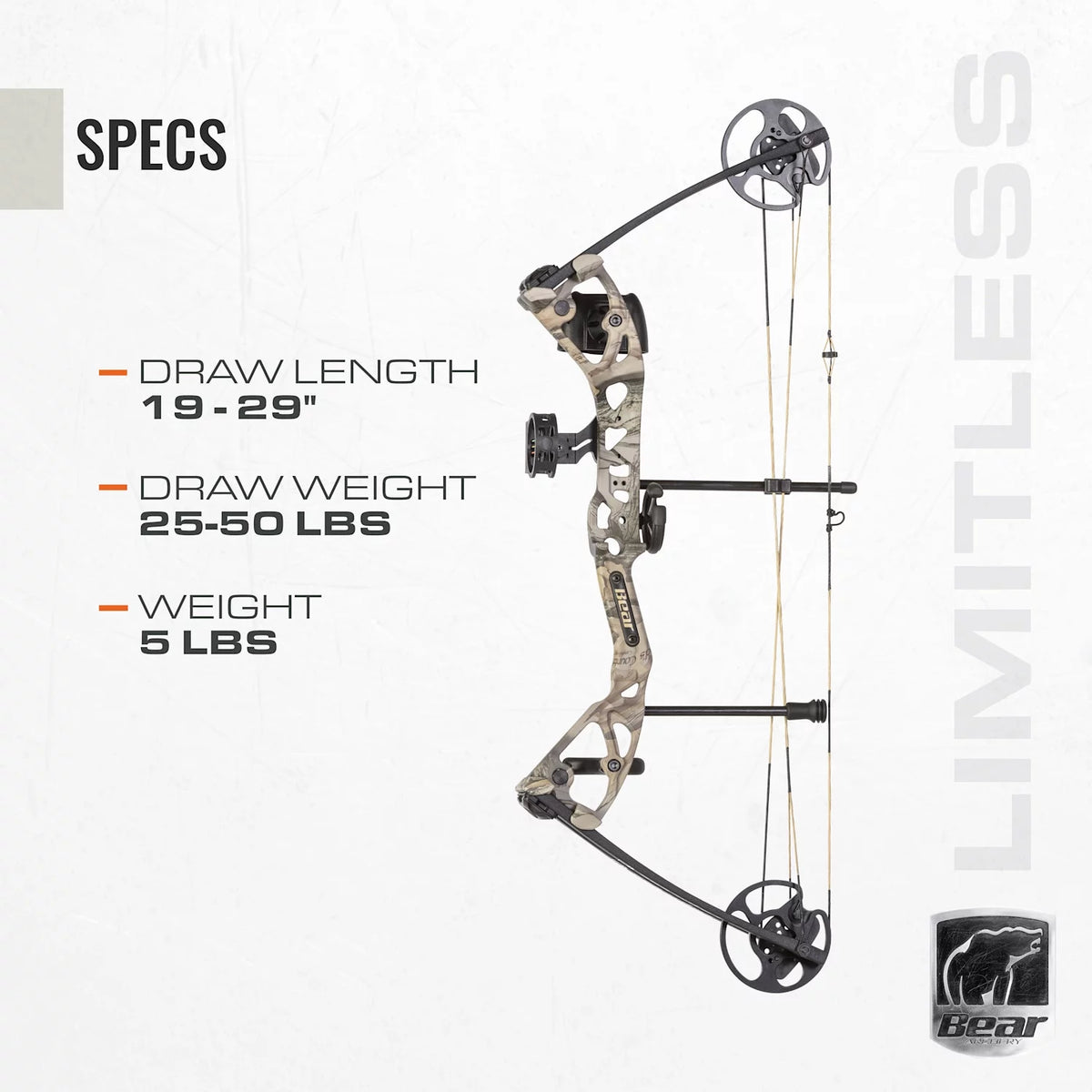 Dual Cam Compound Bow with Quiver, Sight and Rest I4647