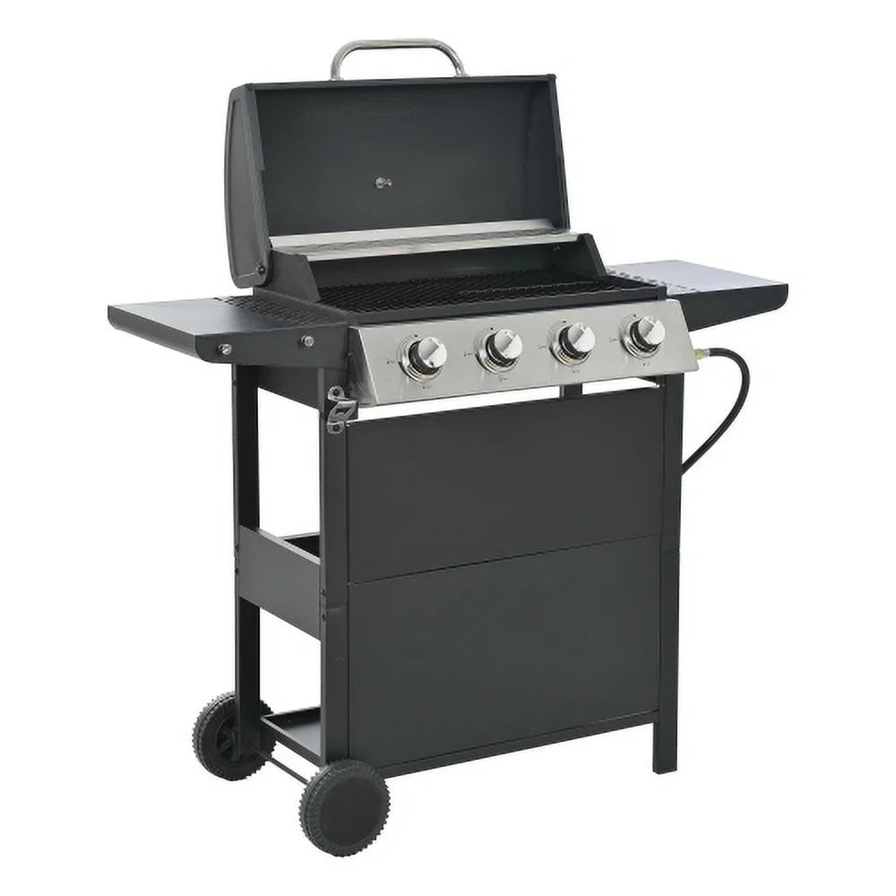 4 Burner Stainless Steel Gas Grill M24778