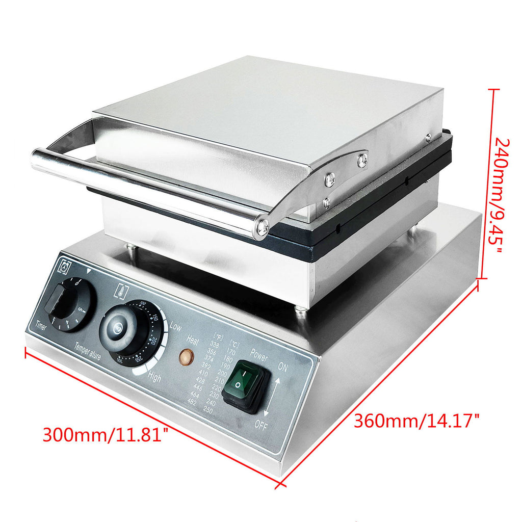 1700W Nonstick Electric Waffle Maker C8271
