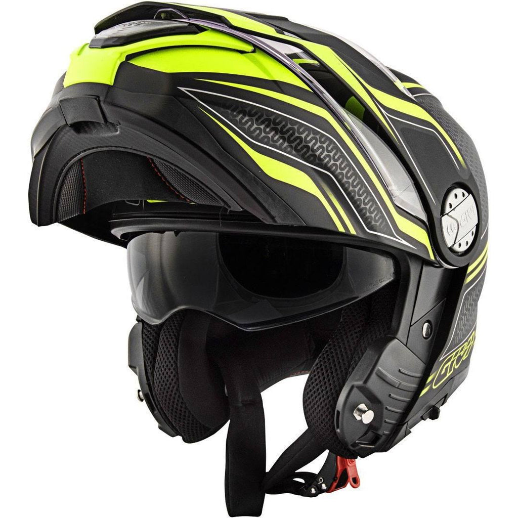 Helmet X.33 Matt Black / Yellow Size XXL H16829
