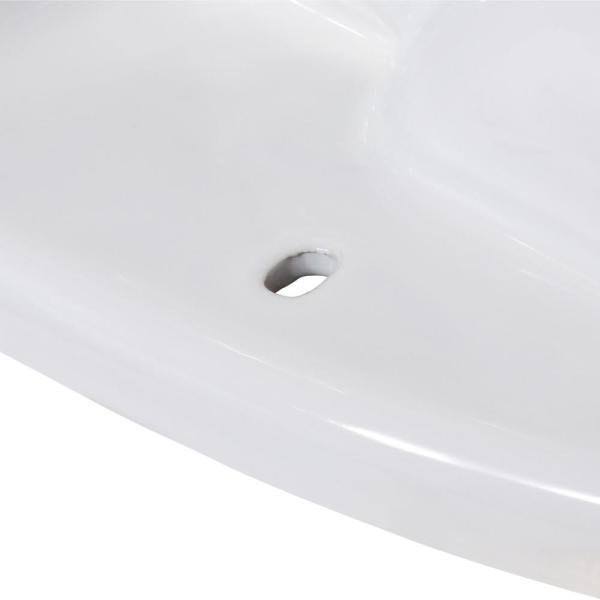 White Elongated 2-Piece Toilet G7853