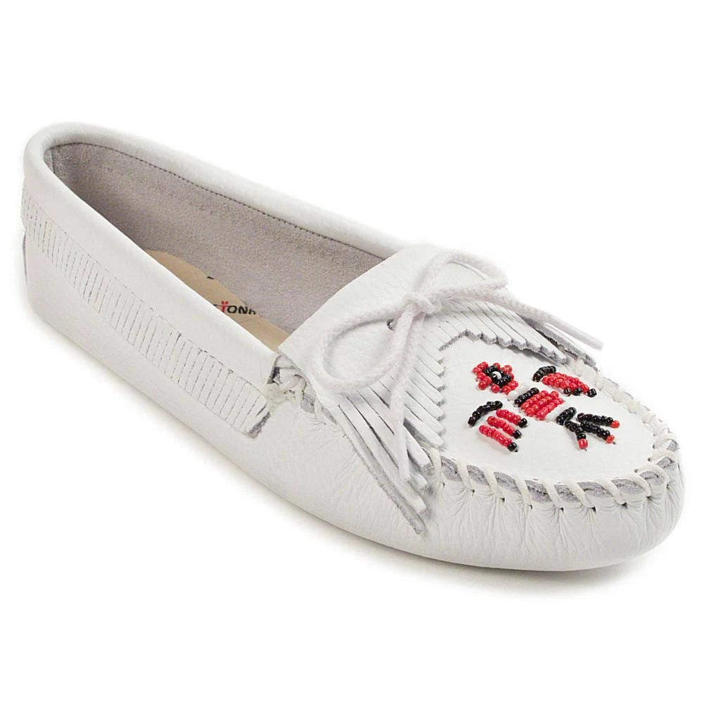 White Softsole Moccasin F166804