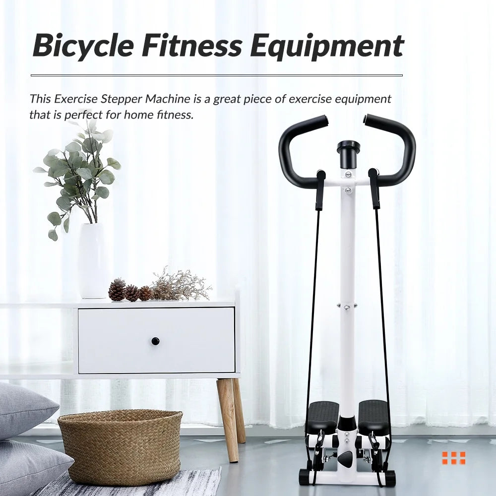 Mini Stair Stepper with Resistance Bands and Handlebar X865