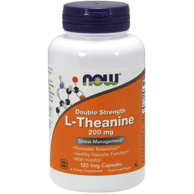 L-Theanine 200mg Double Strength 120vc D1908