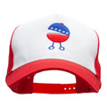 Patriotic Embroidered Mesh Cap I331296