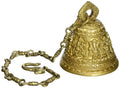 Hanging Bell Brass Statue H817