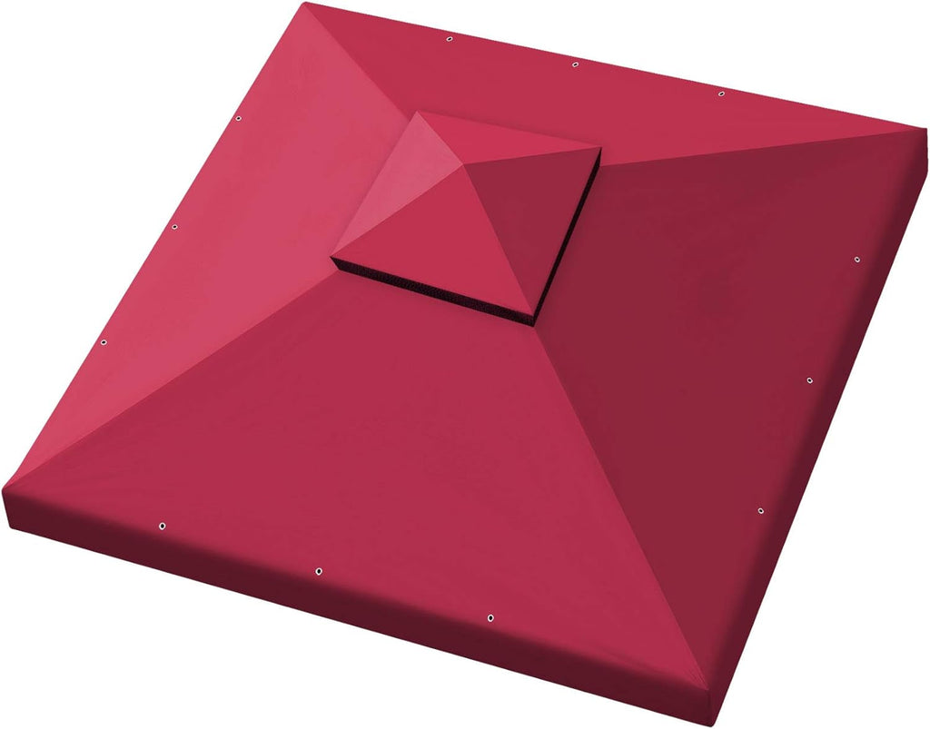 10x10 FT Double Tiered Canopy Top Cover J4914