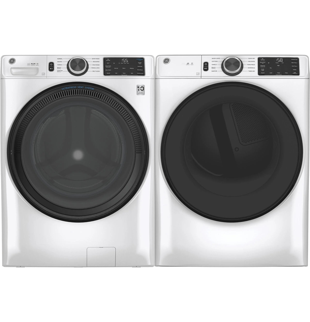 7.8 cu. ft. Smart Front Load Electric Dryer with Sanitize Cycle G697345