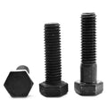 5/16x22-18 x 4 1/2x22 (PT) Coarse Thread Grade 5 Hex Cap Screw Medium Carbon Steel Black Oxide J478005