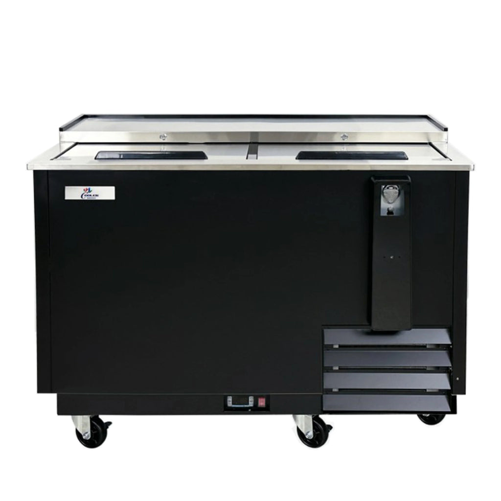 50 ins Back Bar Refrigerator Beer Bottle Cooler C689