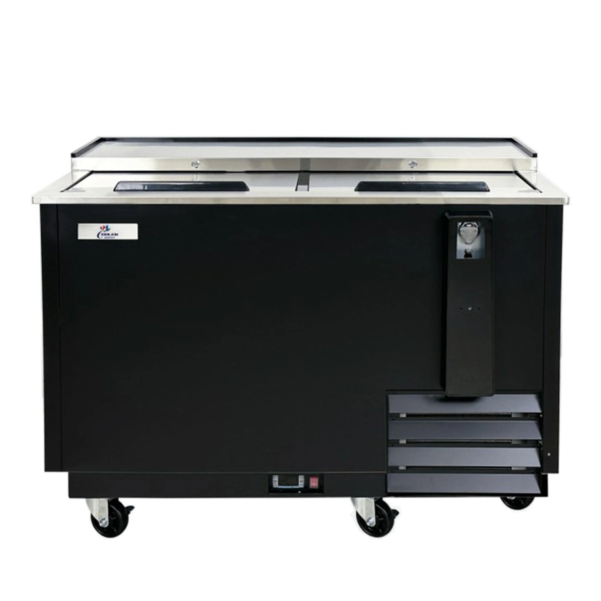 50 ins Back Bar Refrigerator Beer Bottle Cooler C689