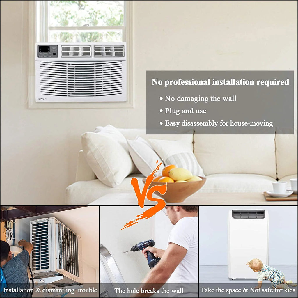 5000 BTU White Window Air Conditioner K7232