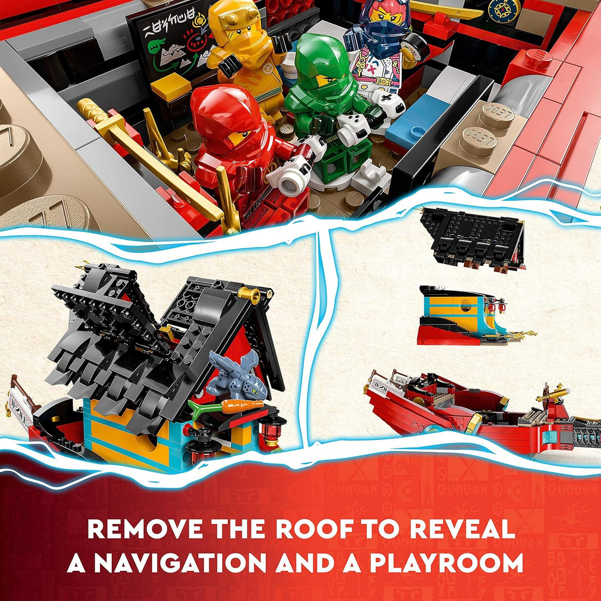 Aerial Battleship Bounty Toy Blocks A7038