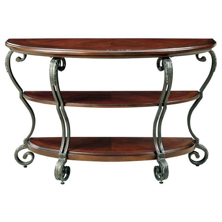Brown Cherry Console Table Q8102
