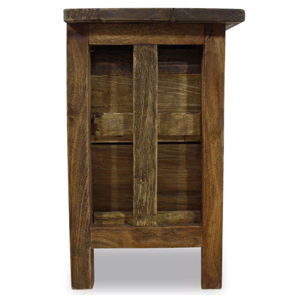 Solid Reclaimed Wood Nightstand X1613