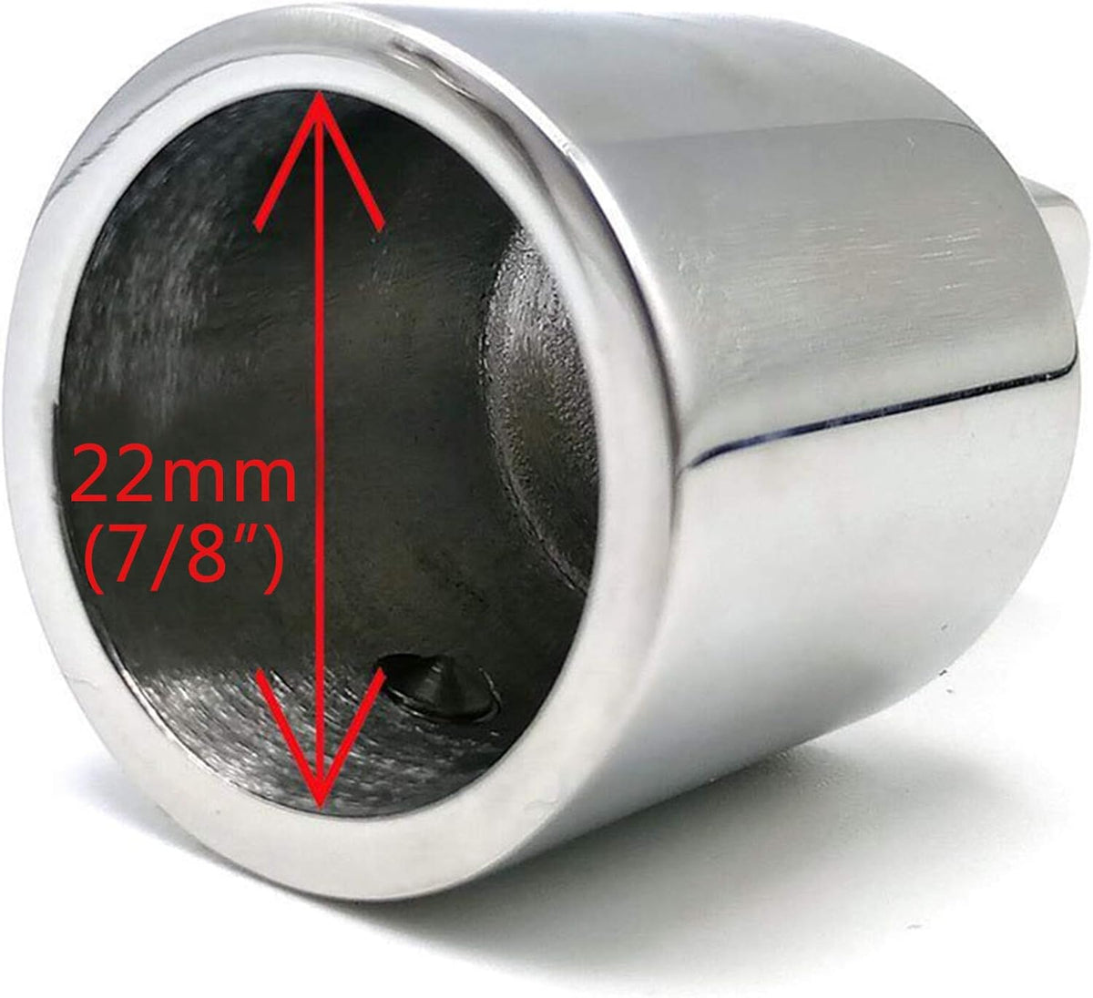 Bimini Top 3-Bow Stainless Steel Boat Hardware 12Set Pack of 2 O976