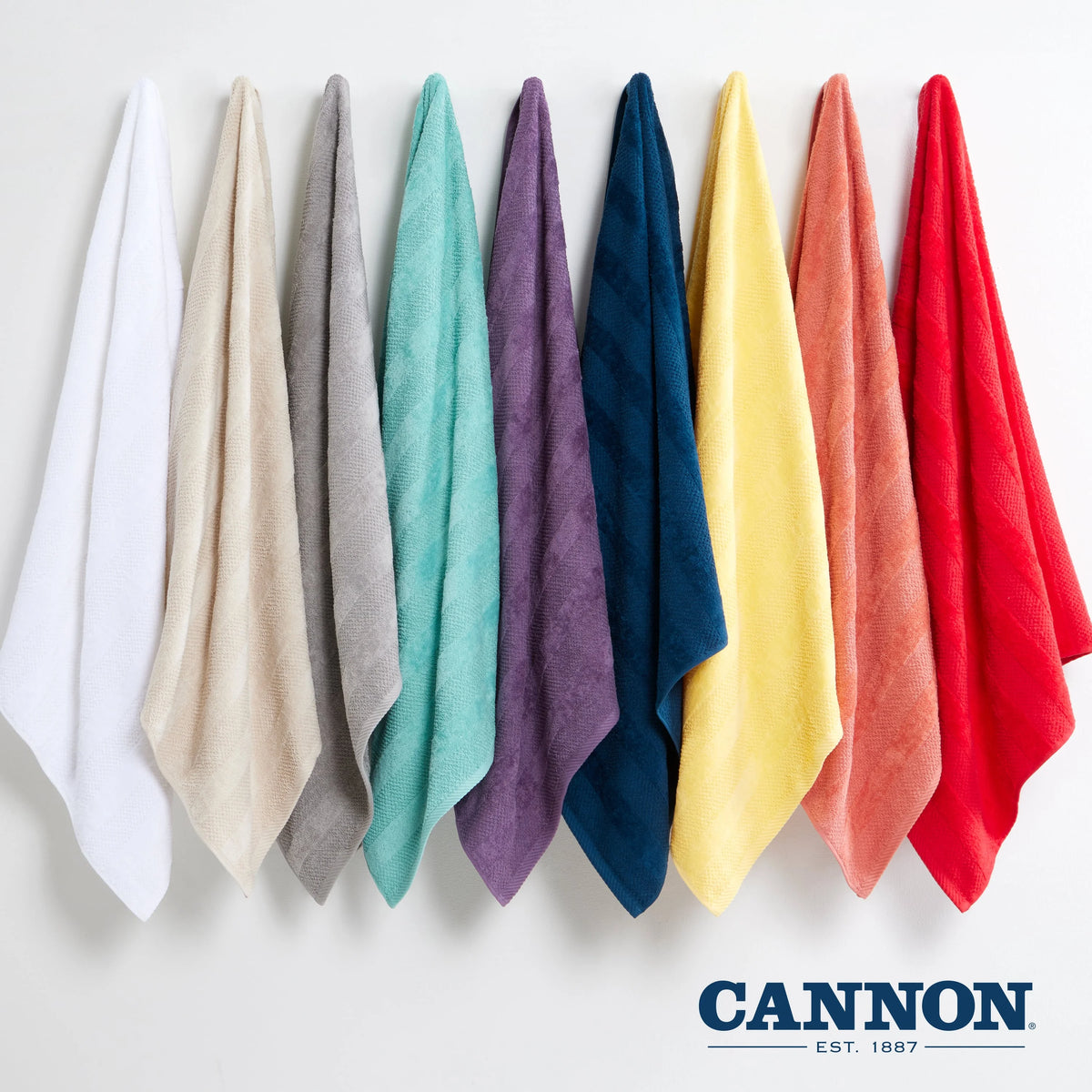 Plum Cotton 2 Pack Bath Towels I85486
