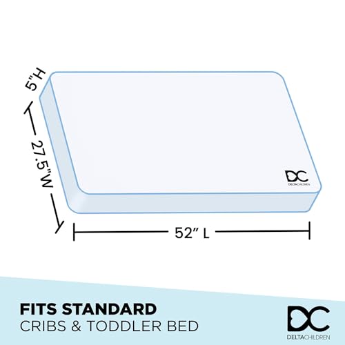 6" Dual Sided Crib and Toddler Mattress E4629