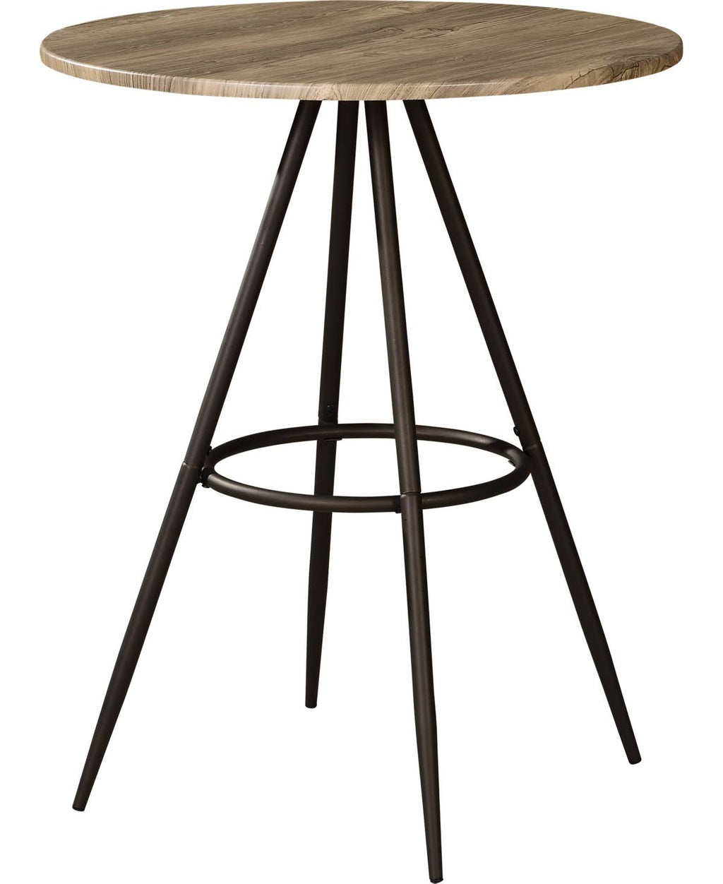 3-Piece Counter Dining Set Gray T5105