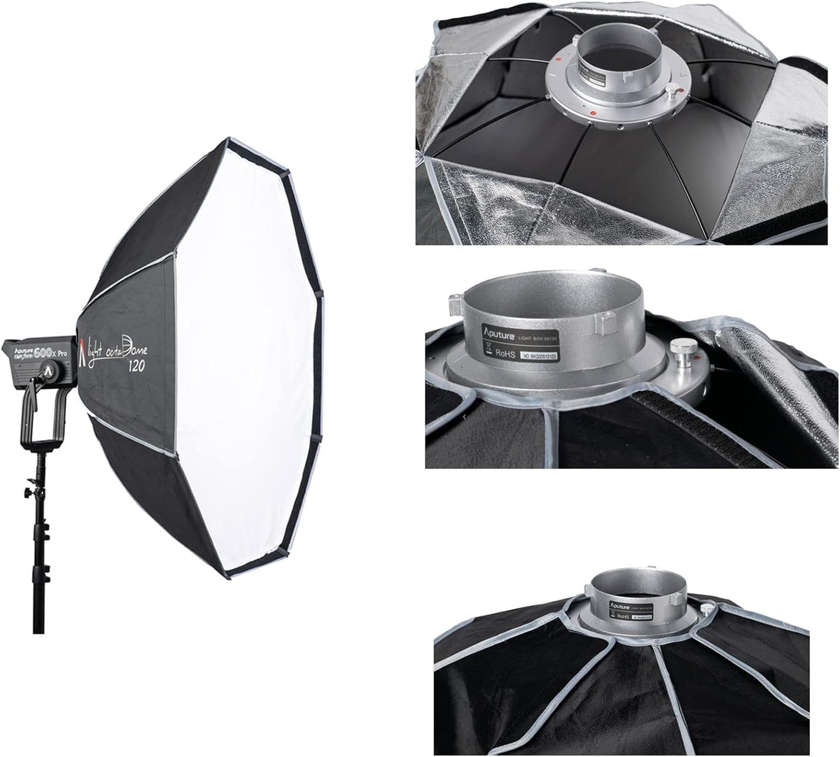 Octagon Softbox with Bowens Mount T6600