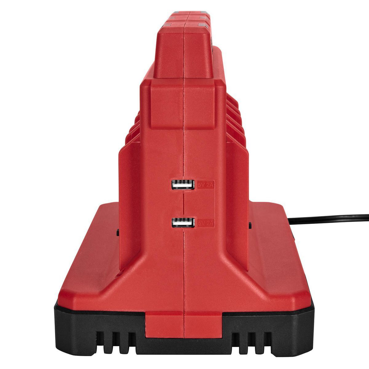 20V 6-Port Sequential Charger with Dual USB Ports F1920