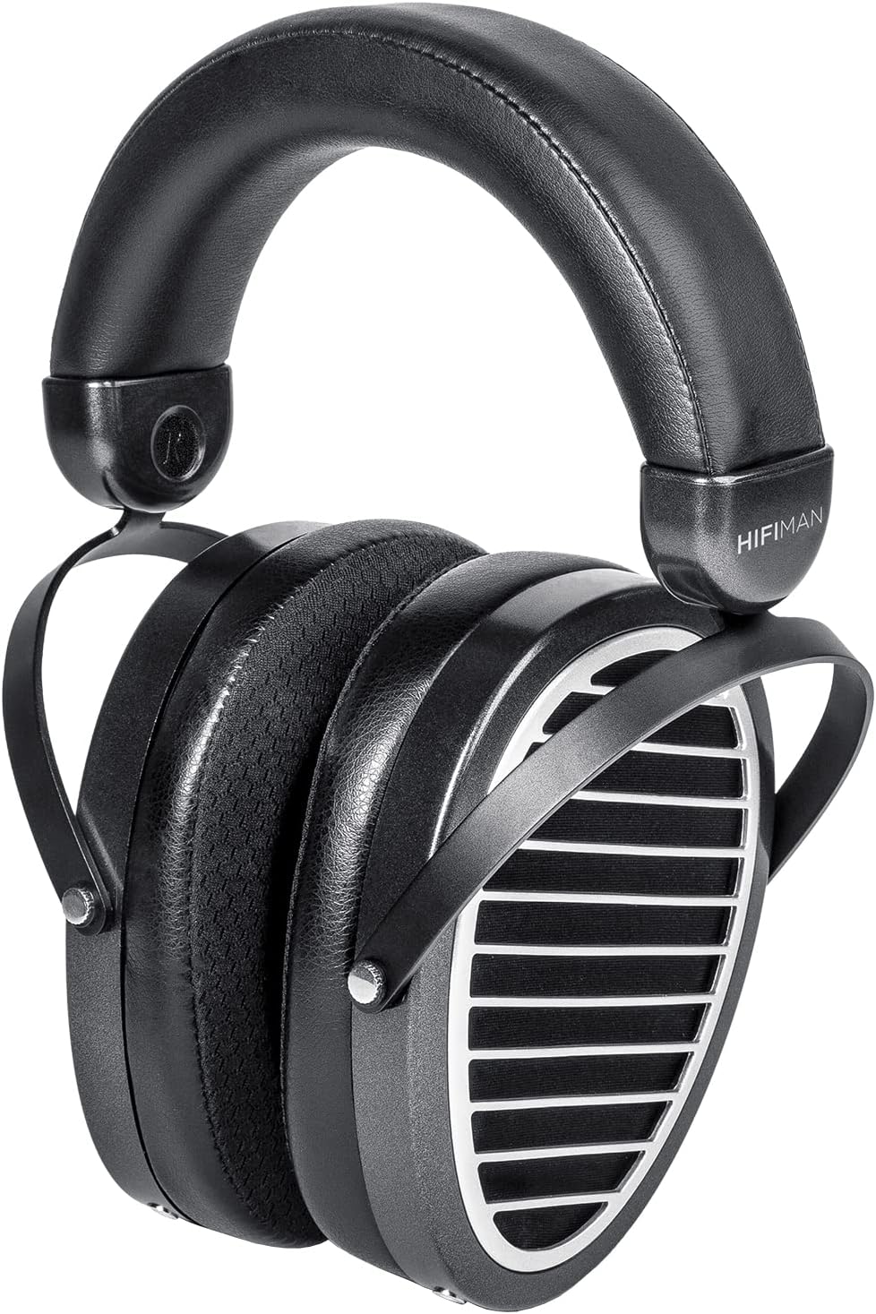 Full-Size Over-Ear Open-Back Planar Magnetic Headphones with Adjustable Headband, Detachable Cable-Black D57779
