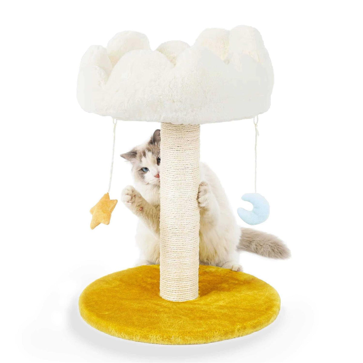Cat Scratching Post with Bed Cat Tree Tower Z508647
