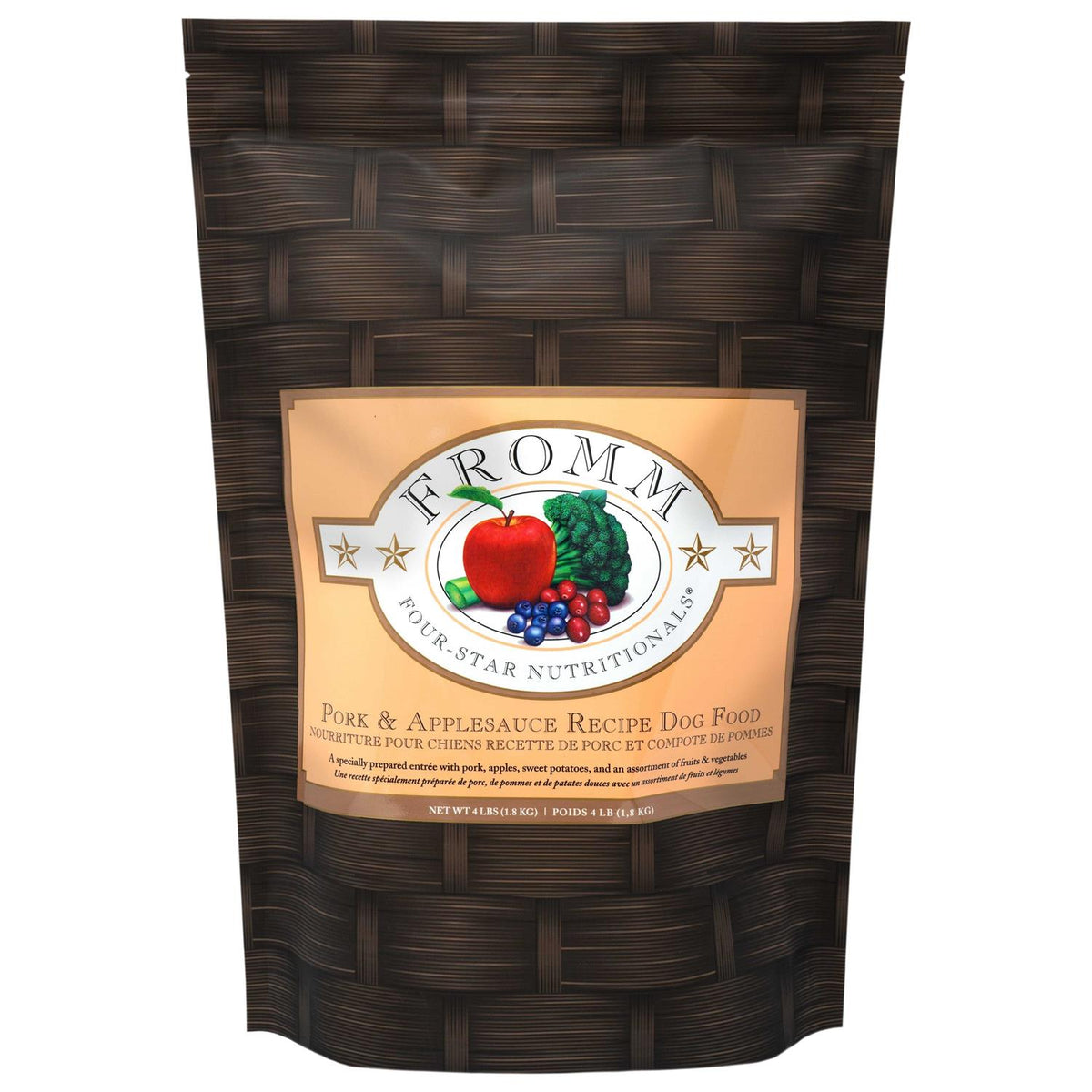 Pork & Applesauce Dry Dog Food D4910