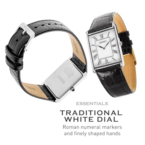 Water Resistant Stainless Steel Leather Strap Watch Y310379