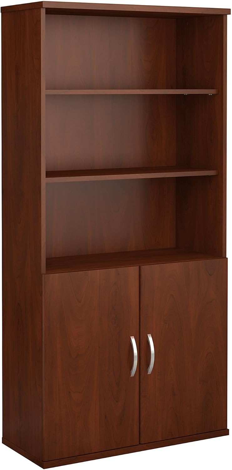 36W 5 Shelf Bookcase with Doors Y347363