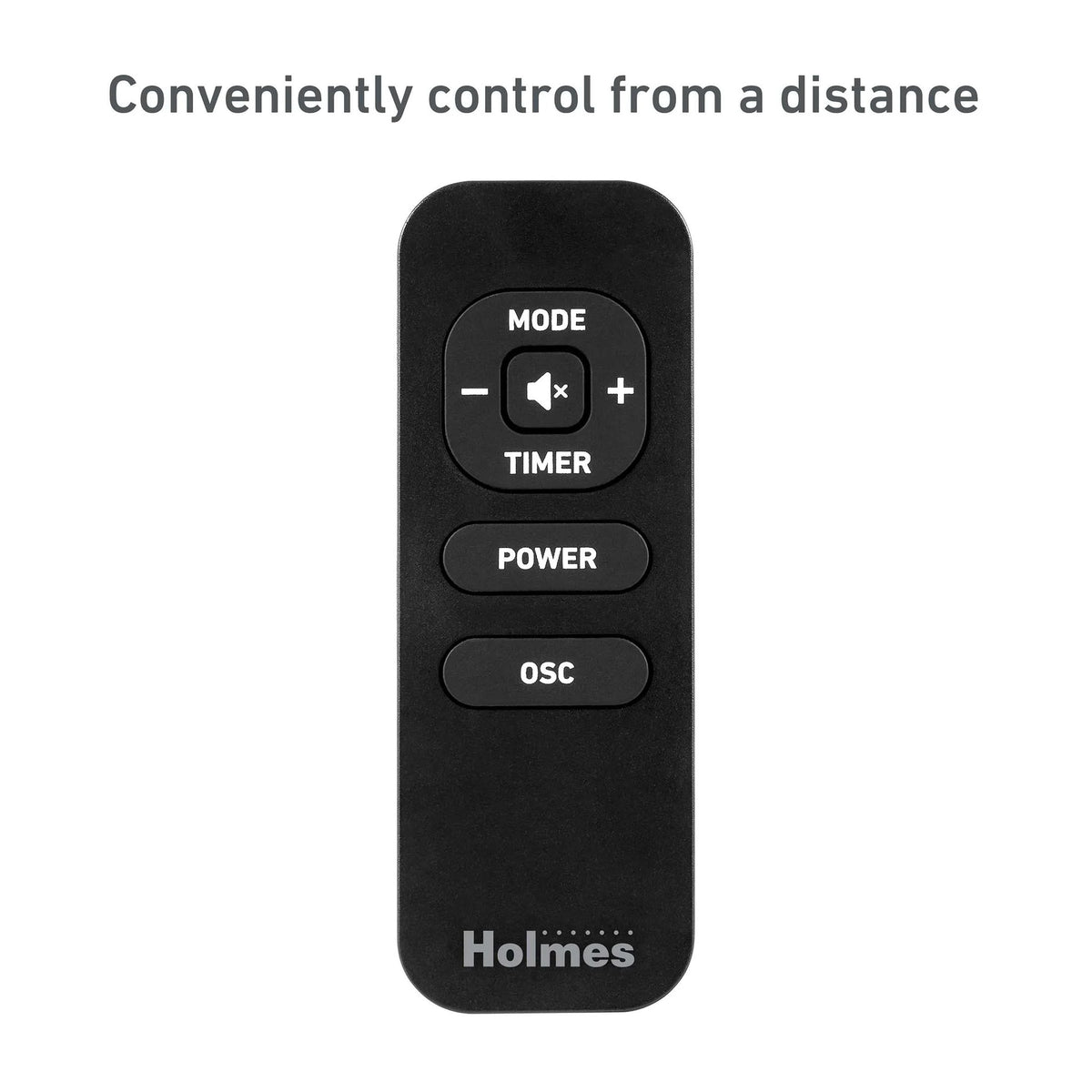 Black Oscillating Digital Tower Fan P1372