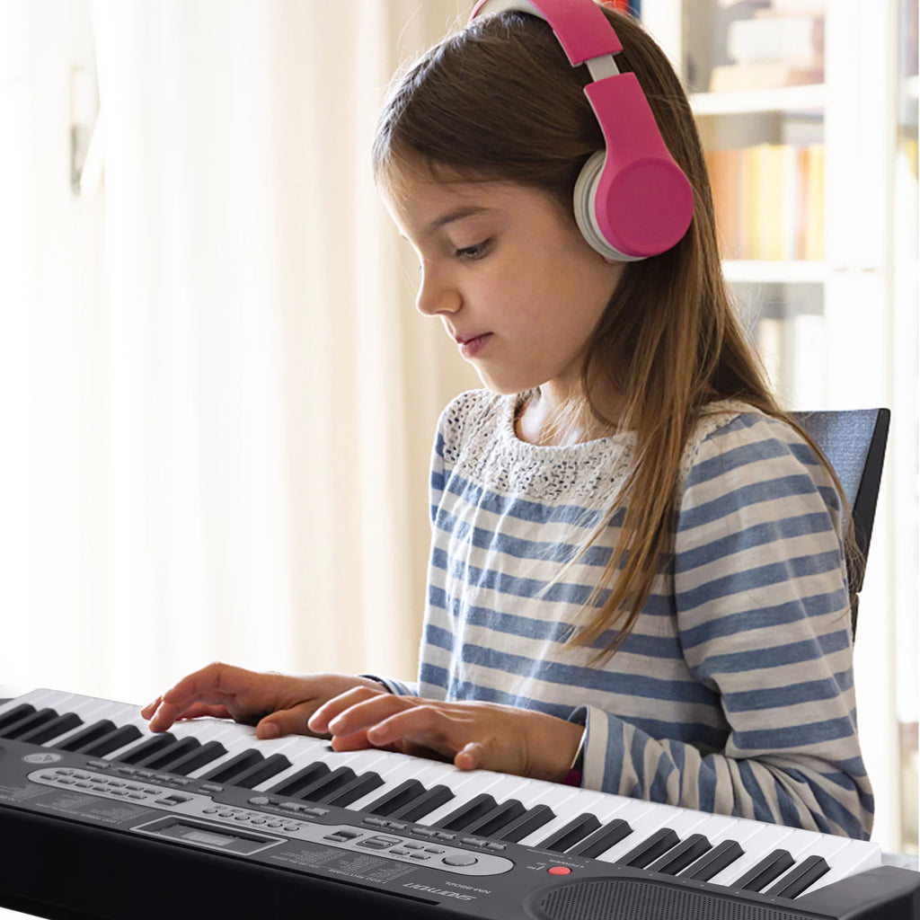 61 Key Portable Electric Keyboard with Microphone P50609