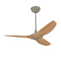 52 Ceiling Fan with Bamboo Blades and Nickel Finish X92514