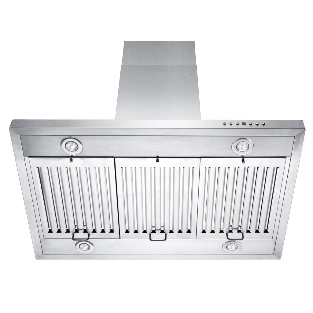 48 in. 900 CFM Stainless Steel Island Mount Range Hood A205204