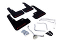 Black Mud Flap with Red Logo R76109