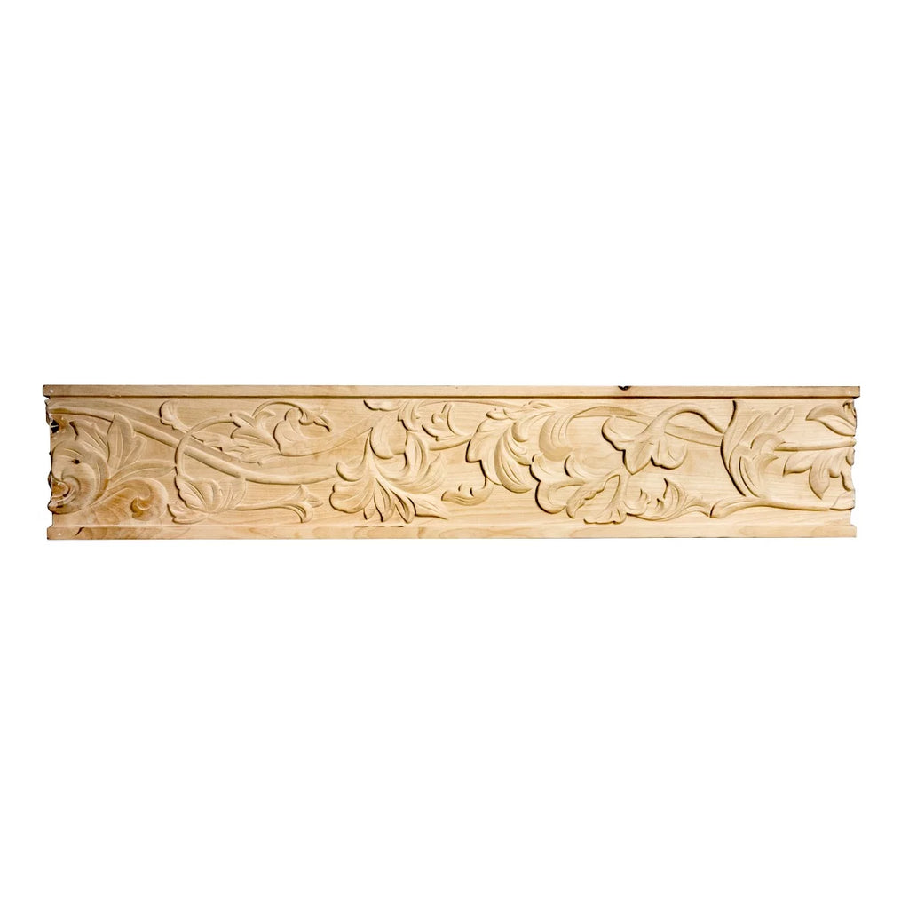 36 in. Unfinished Wooden Island Mount Range Hood V3439