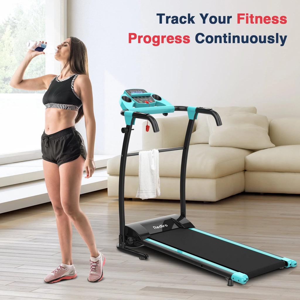 Portable Folding Treadmill Incline Electric Walking Running Machine V367005