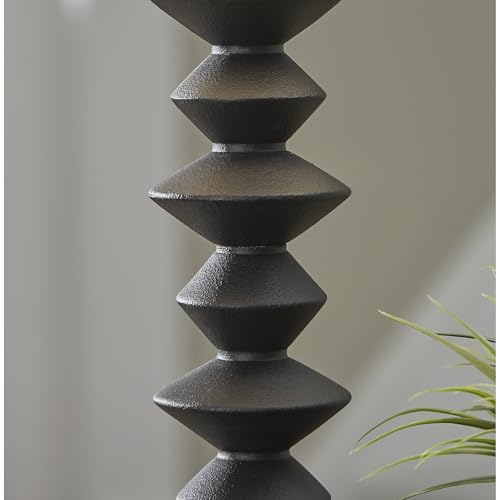 Black & Beige Buffet Lamp with 3-Way Switch P3069