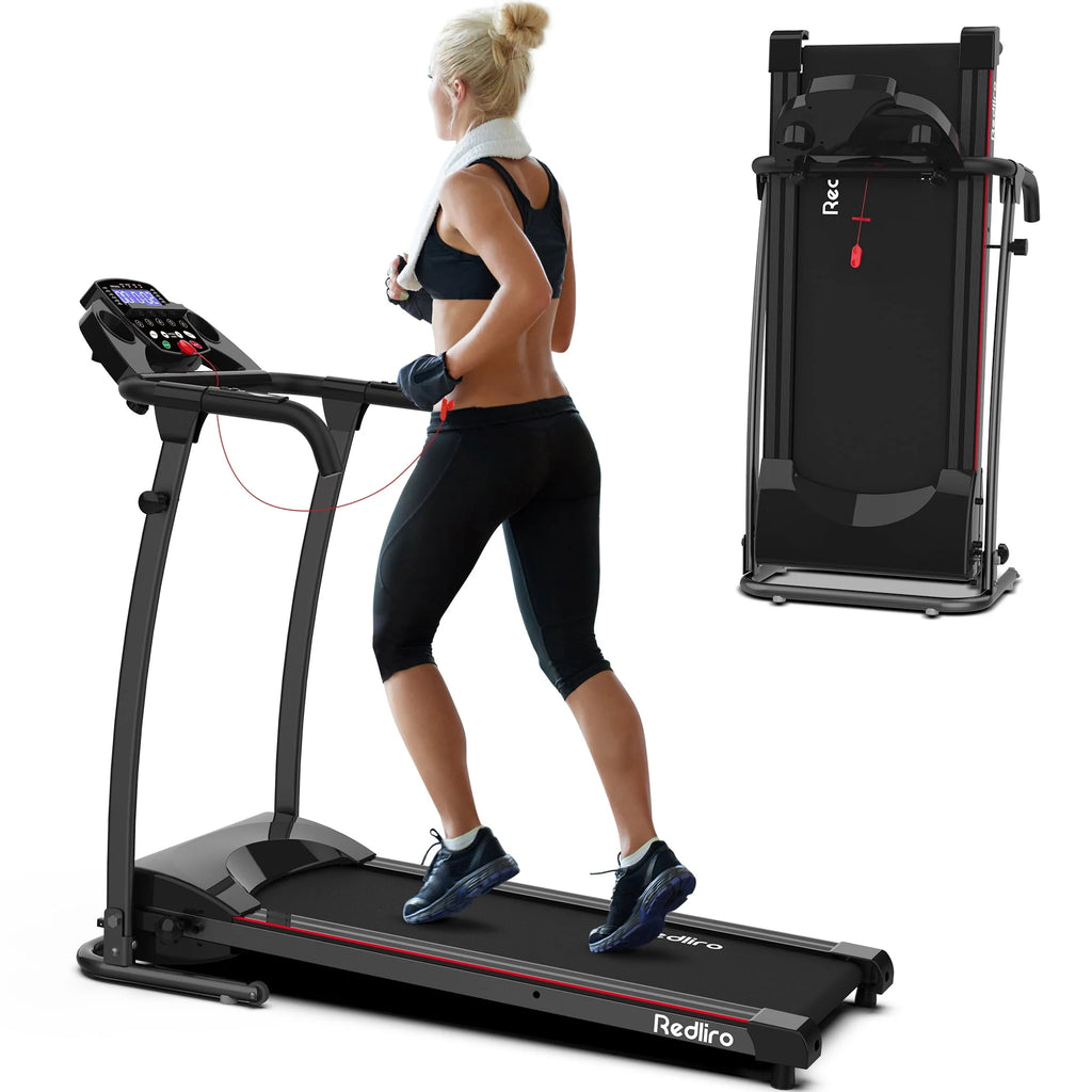 Portable Folding Treadmill Incline Electric Walking Running Machine V367005