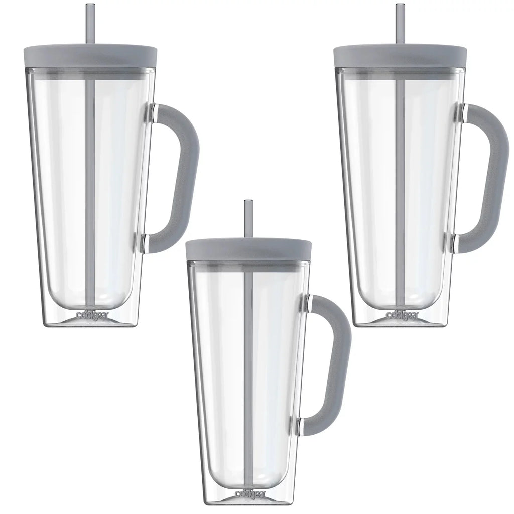 26 oz Tumbler with Straw and Handle Q3754
